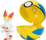 Pokémon Clip'N Go Scorbunny & Quick Ball Figurset