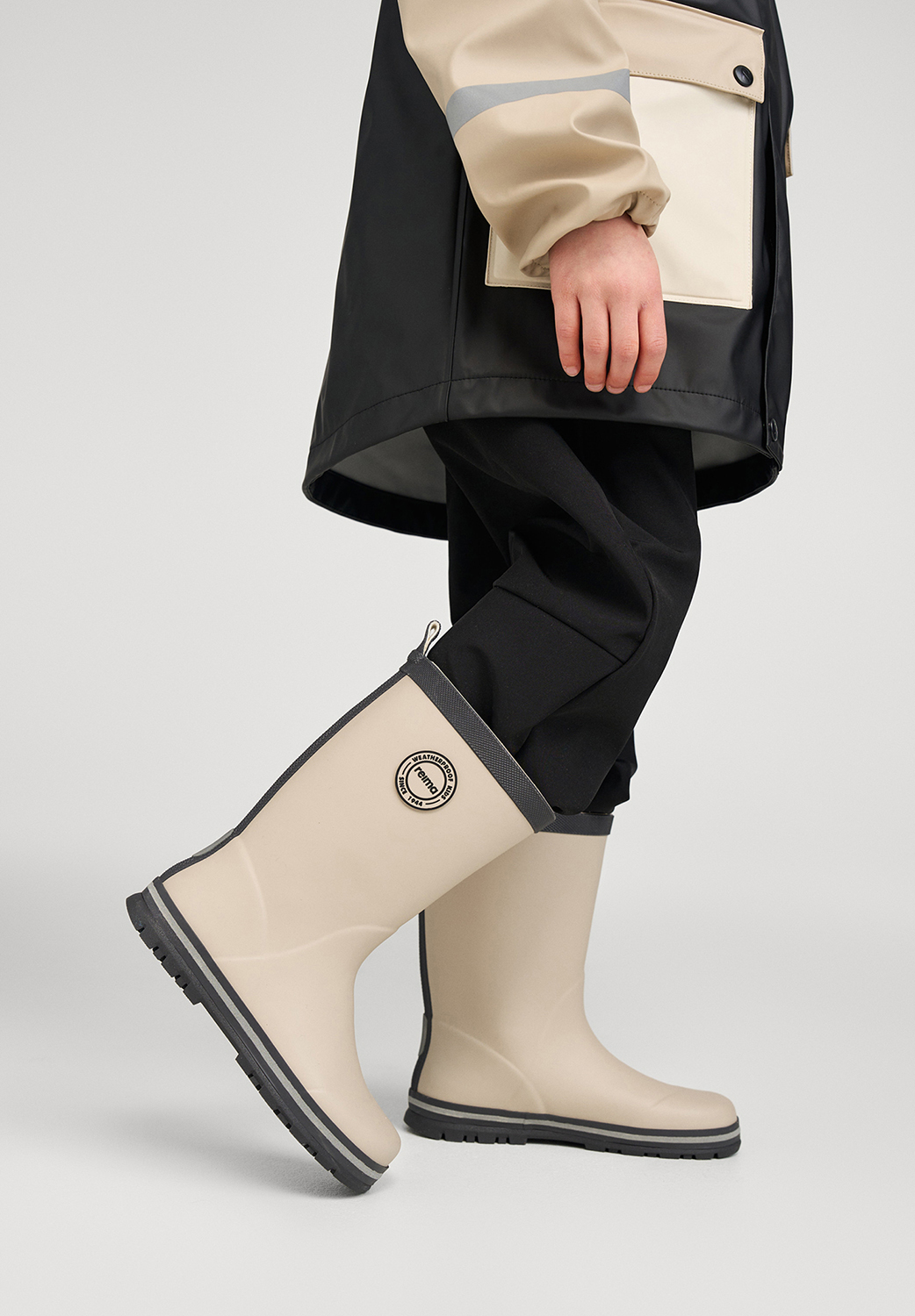 Reima Taika 2.0 Gummistövlar, Earthy Beige, 34