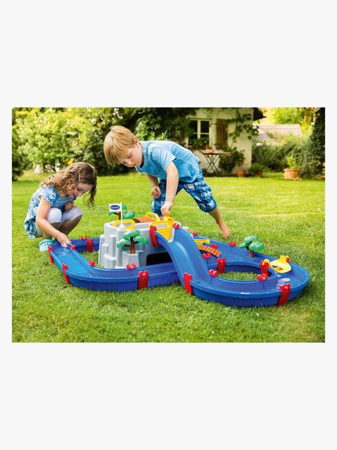 AquaPlay Mountain Lake Fyra Lekstationer Kanalsystem