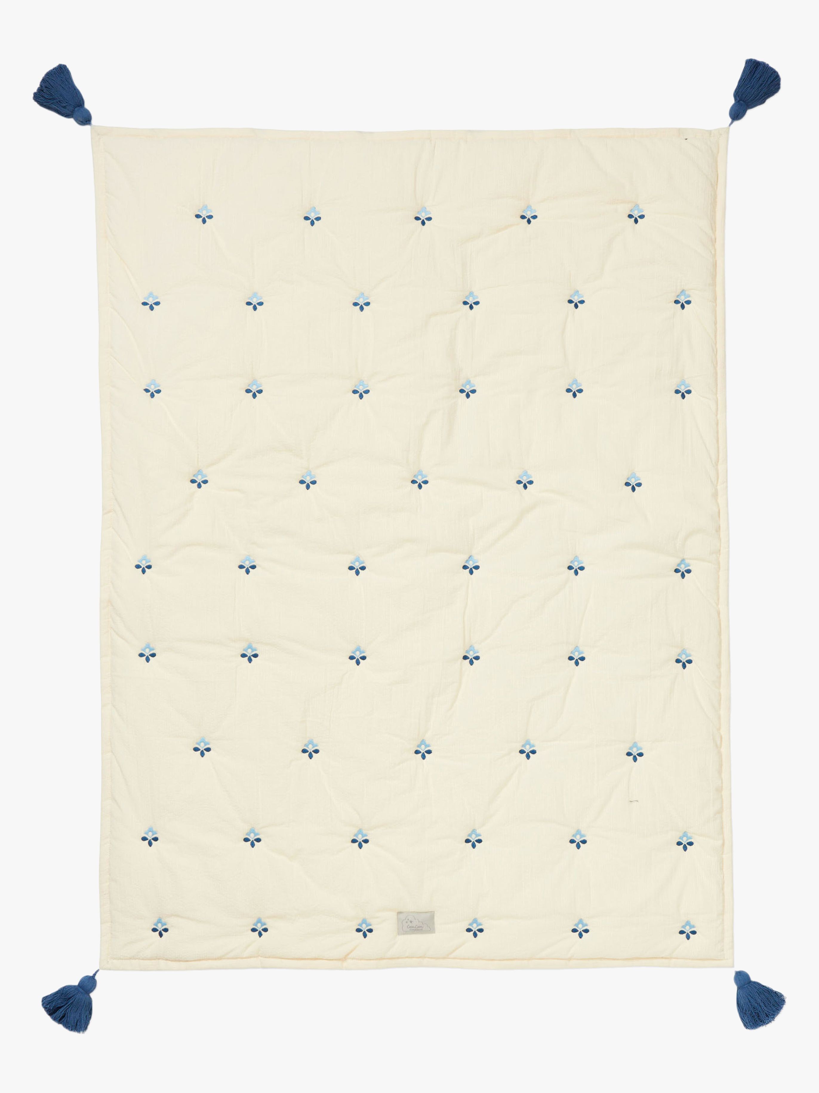 Cam Cam Copenhagen Kids Broderad Filt, Capri