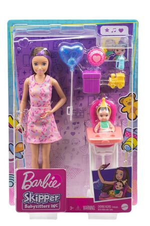 Barbie Lekset Barnvakten Skipper