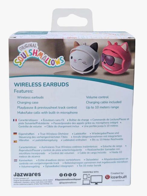 Squishmallows Hörlurar In-Ear Trådlösa Fifi