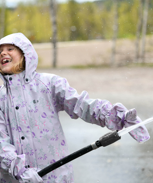 Lindberg Vattholma Regnvantar, Lavender/Pink