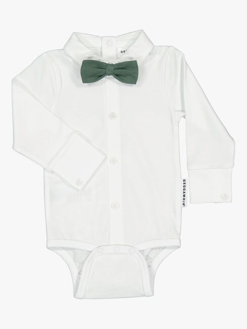 Geggamoja Body Med Fluga, Vit 3897-39-1448_1.jpg
