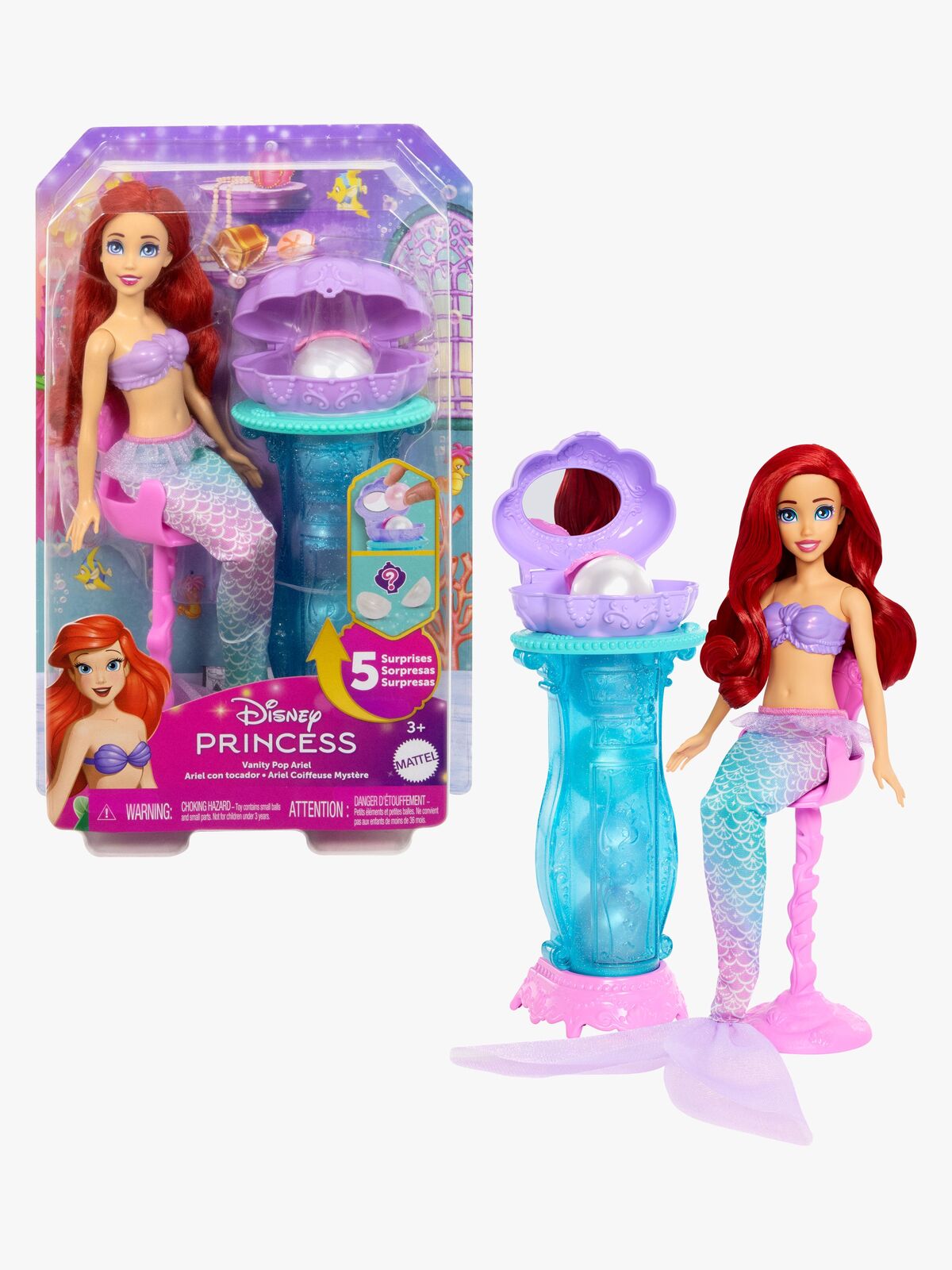 Disney Princess Ariel Surprise Lekset med Docka