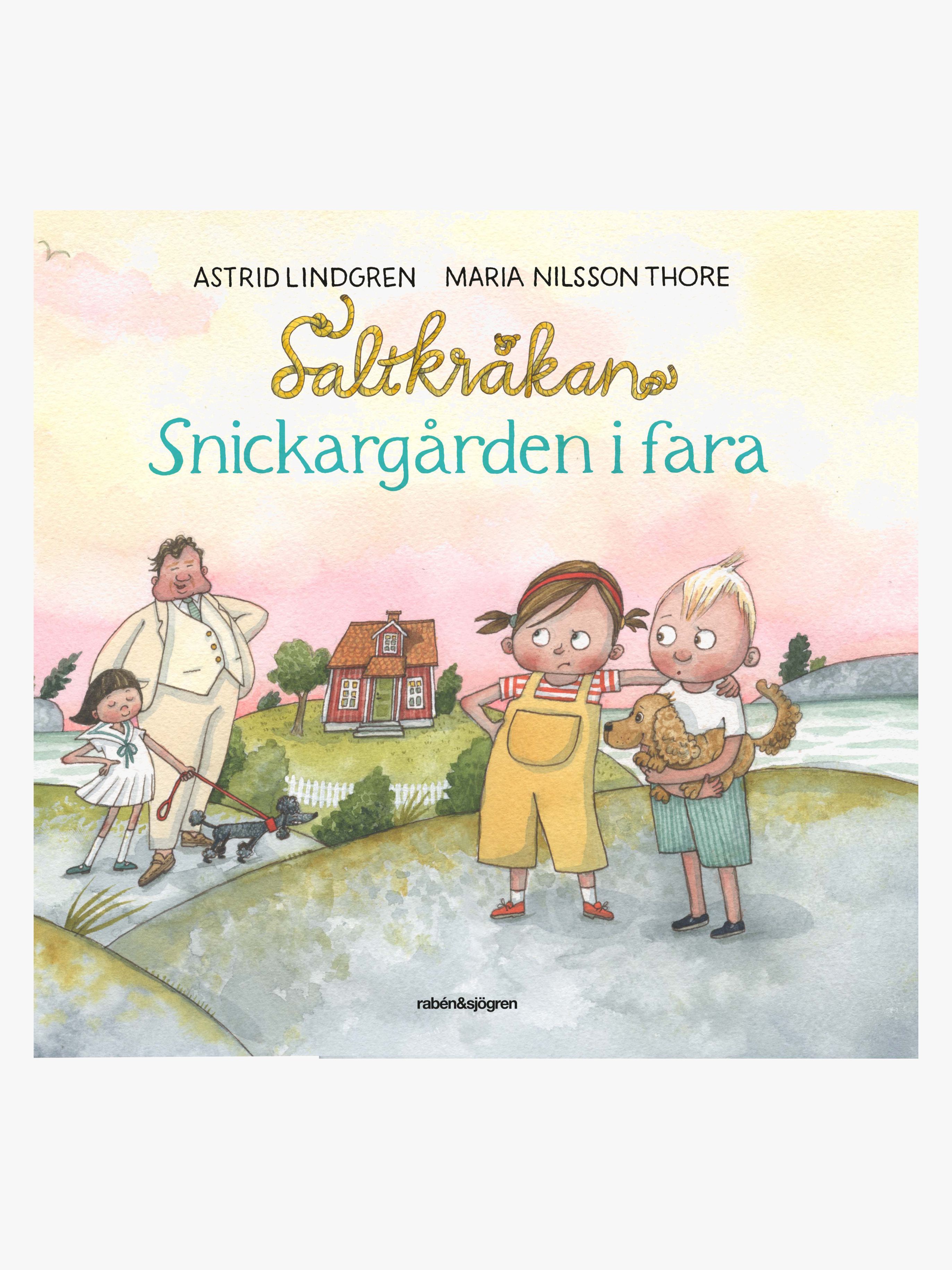 Rabén &  Sjögren Bok Snickargården i fara – Saltkråkan