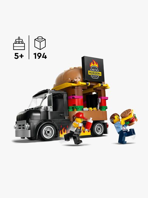 LEGO City 60404 Hamburgerbil