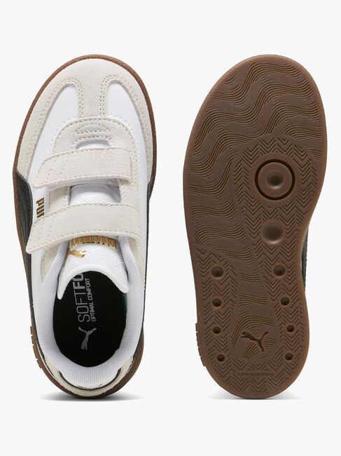 Puma Club II Era V PS Sneakers, White/Black