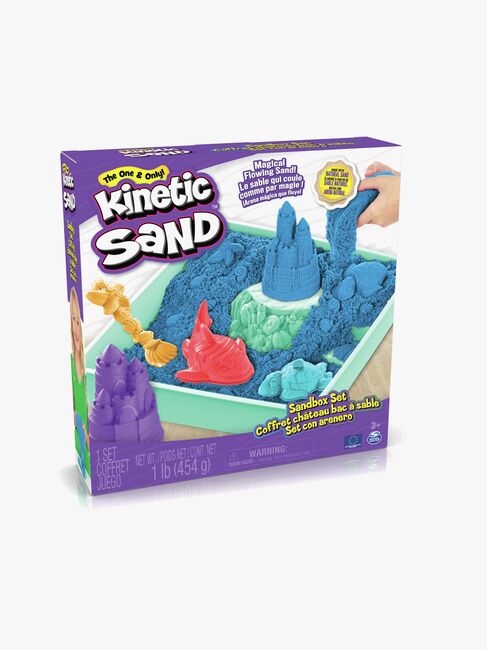 Kinetic Sand Lekset Sandlåda Blå