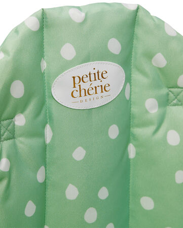 Petite Chérie Matstolsdyna Dots Small, Frosty Green