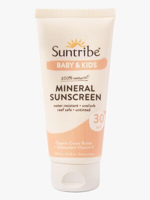 Suntribe Baby & Kids Natural Mineral Solkräm SPF 30 100 ml