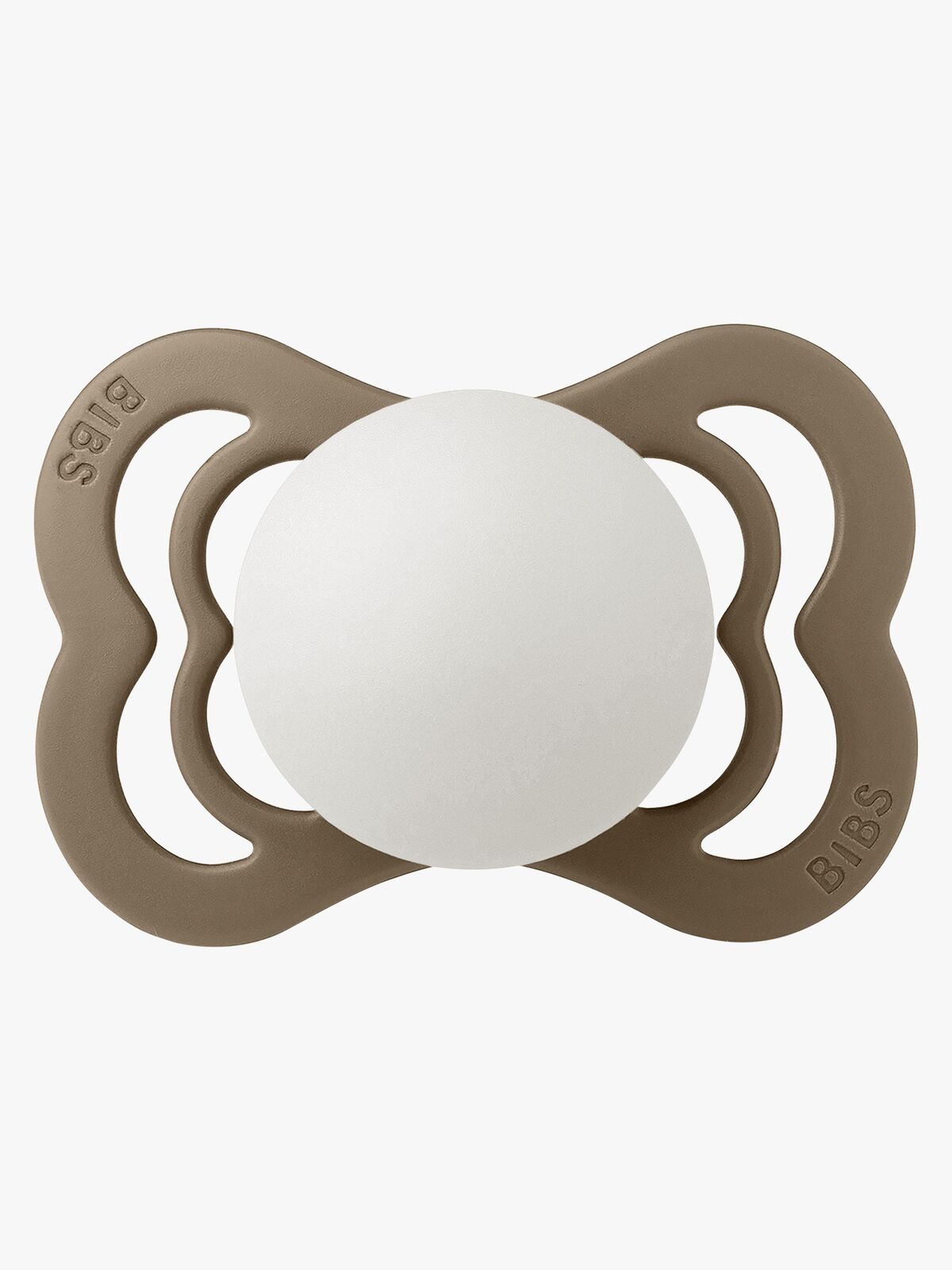 BIBS Supreme Napp Silikon Stl 1, Dark Oak Glow