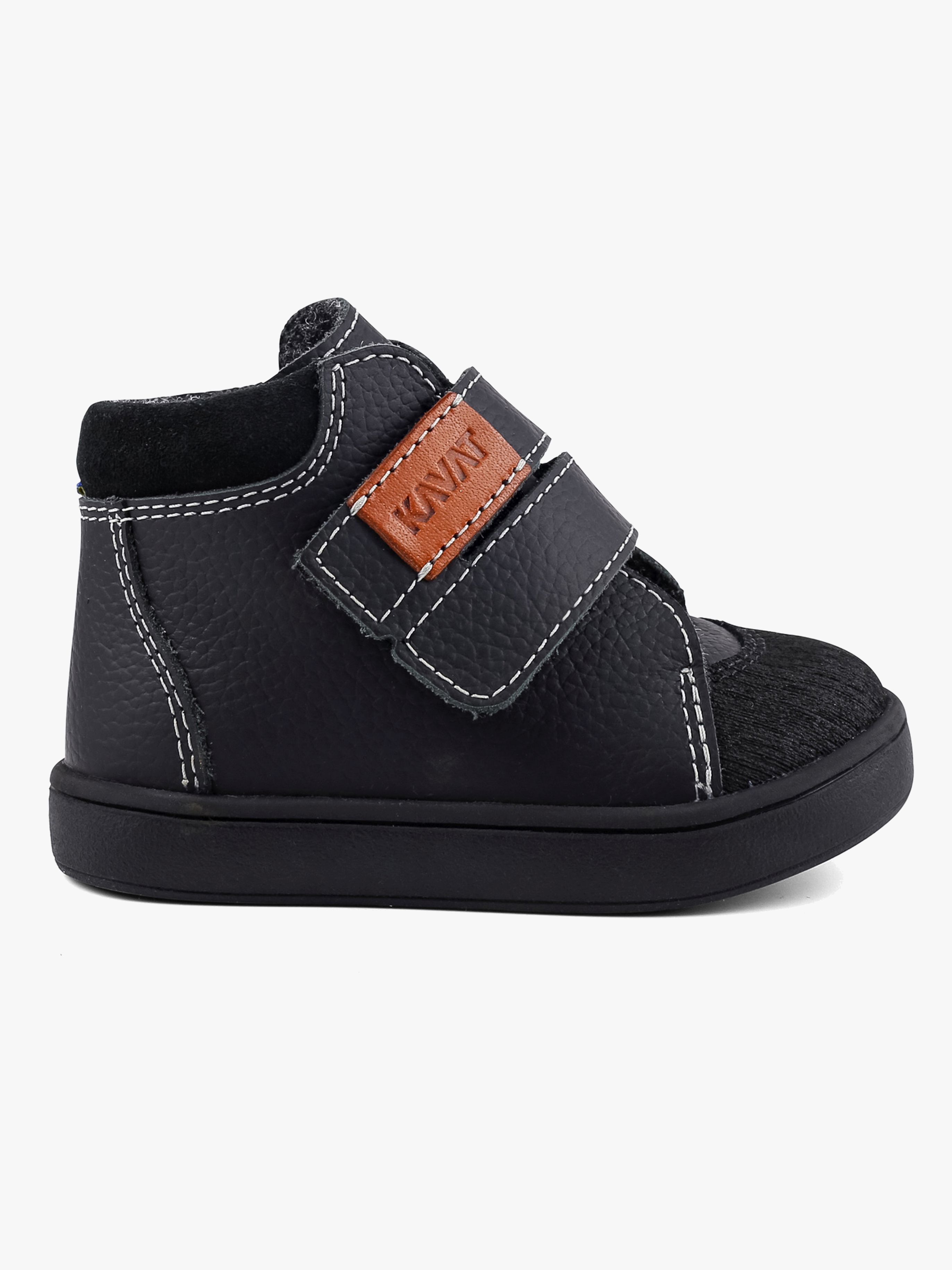 Kavat Fiskeby XC  Fodrade Lära-gå-skor, Black, 20