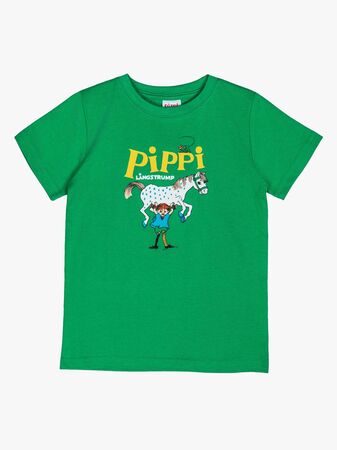 Pippi Långstrump X Martinex Pippi Logo T-shirt, Grön
