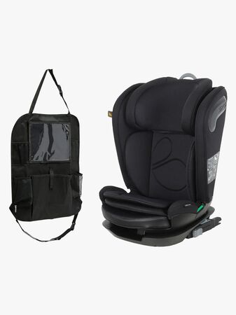 Beemoo Reform ISOFIX Bältesstol  Inkl. Smart Organizer, Black Stone