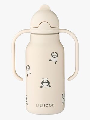 LIEWOOD Kimmie Vattenflaska 250 ml, Mini panda/Sandy