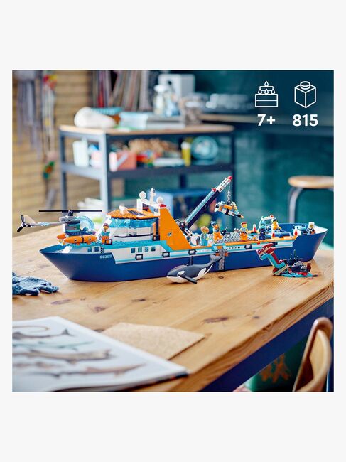 LEGO City 60368 Polarutforskare Och Skepp