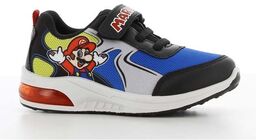 Nintendo Super Mario Blinkande Sneakers, Black/Cobalt Blue