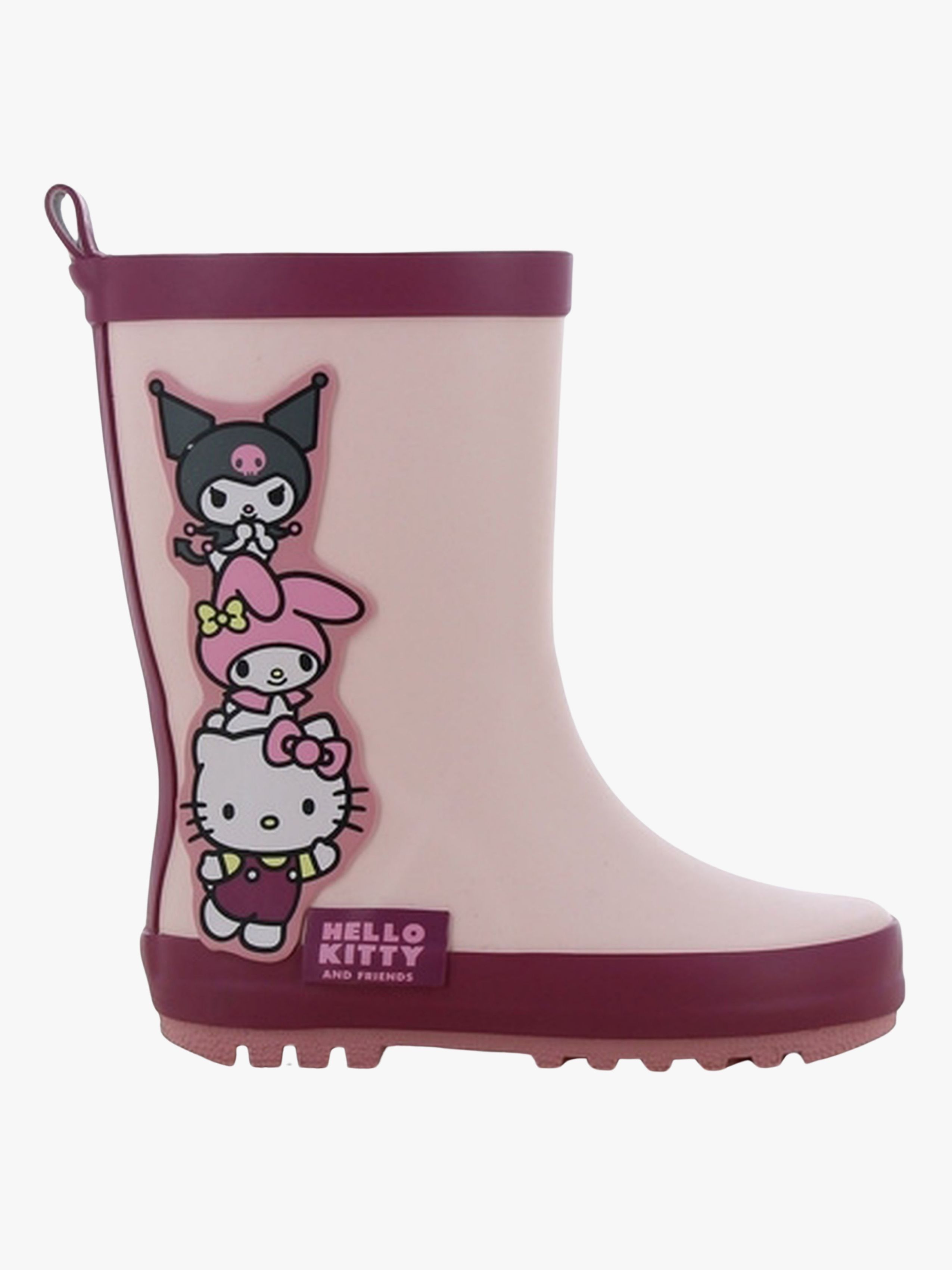 Hello Kitty Gummistövlar, Light Pink/Pink, 24