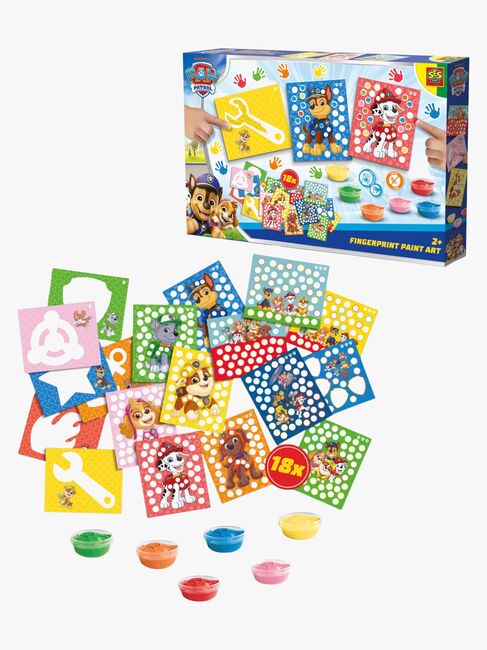SES Creative Paw Patrol Pysselset Fingerfärg