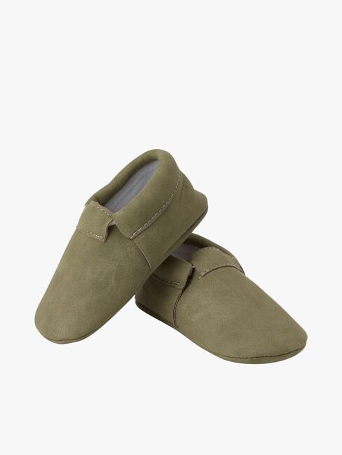 BabyMocs Casual Mocs Inneskor, Green