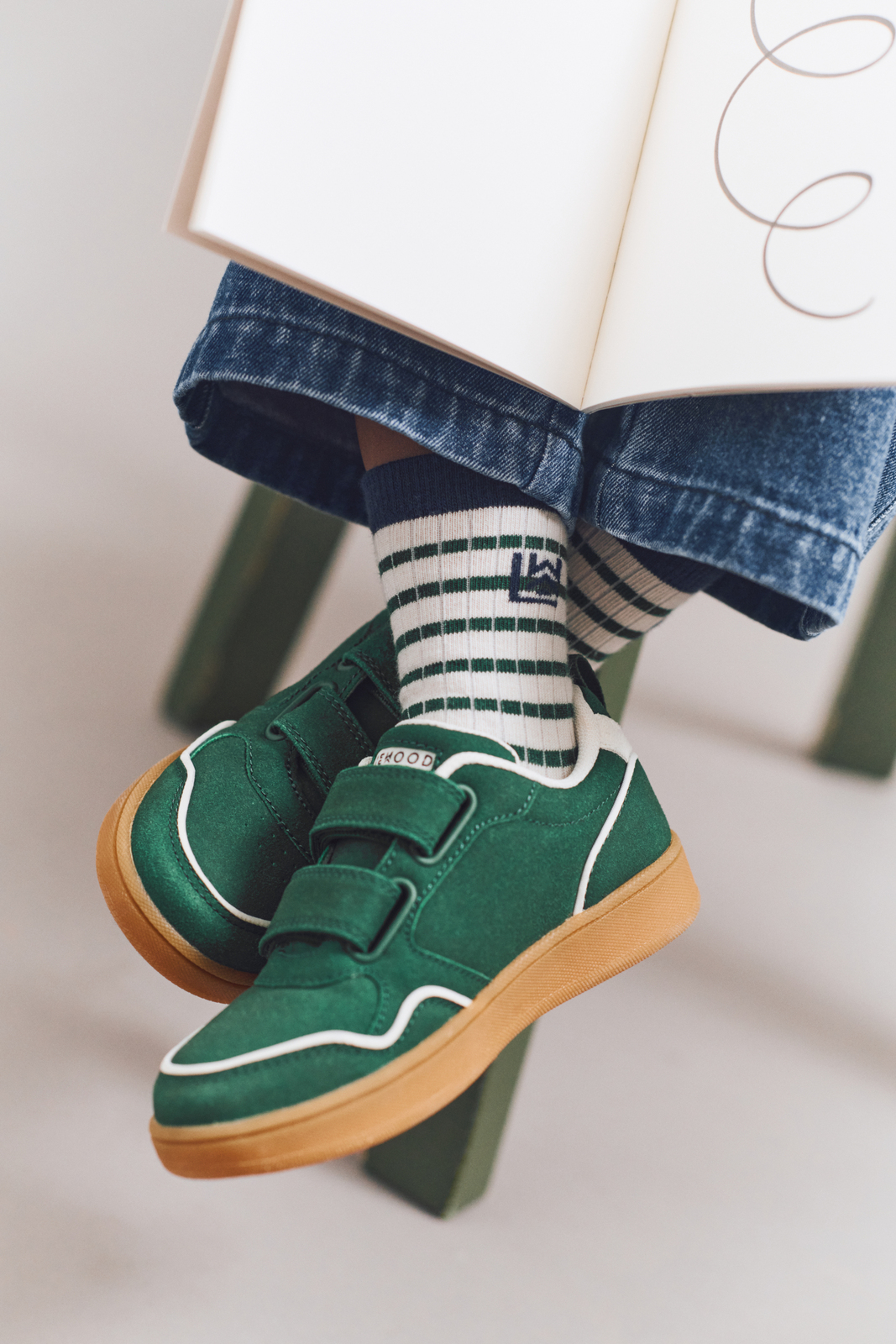 LIEWOOD Claudina Sneakers, Green Garden / Creme De La Creme