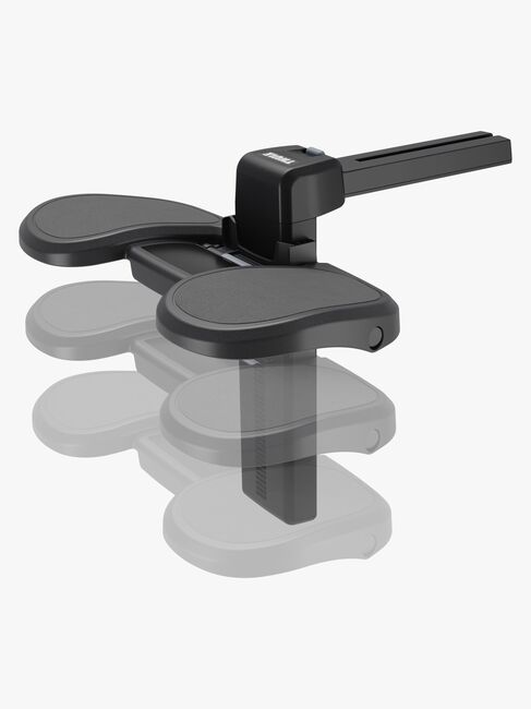 Thule Fotstöd Till Bältesstol, Svart