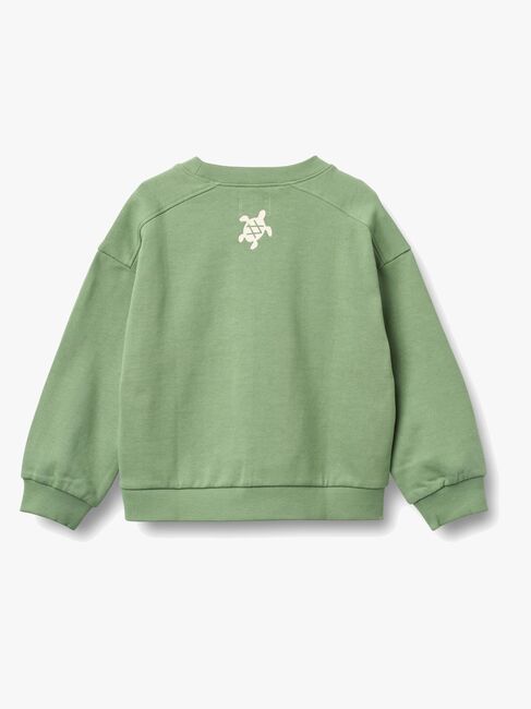 Wheat Breeze Sweatshirt, Jade Green