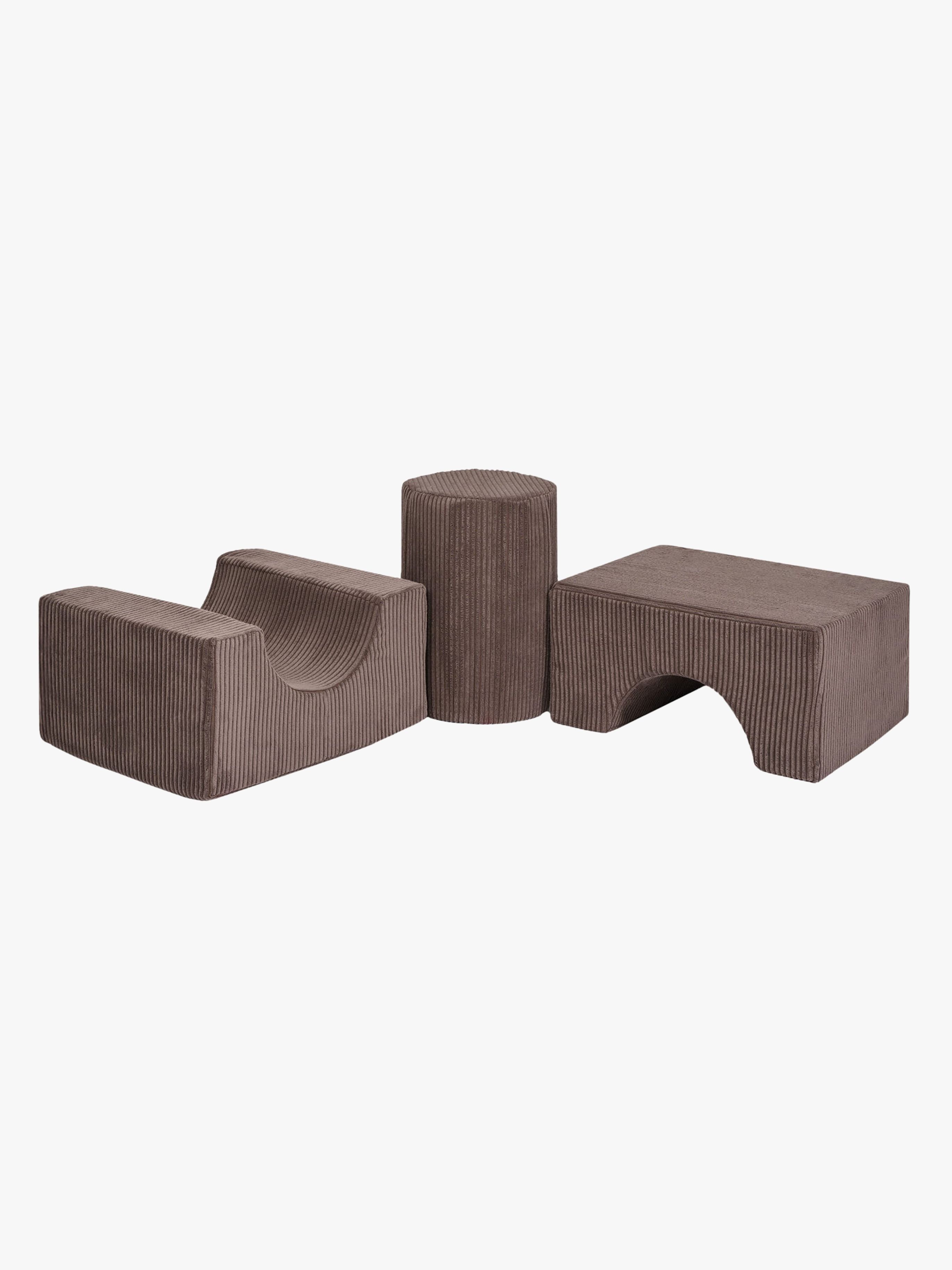 Meowbaby Shape Set 3 Element, Brun