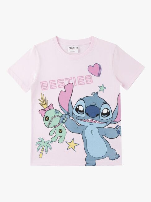 Disney Stitch T-shirt, Ljusrosa