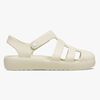 Crocs Classic Fisherman Kids Tofflor, Sandstone