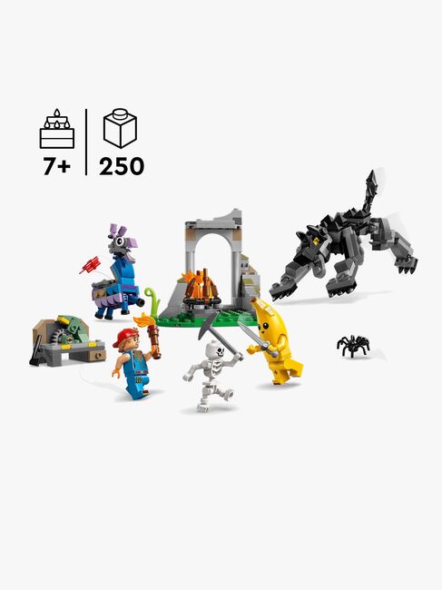 LEGO Fortnite 77075 Peely och Sparkplugs läger