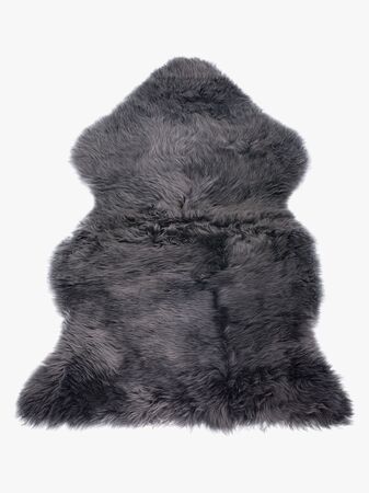 Bozz Lammskinn Långhårig, Grey