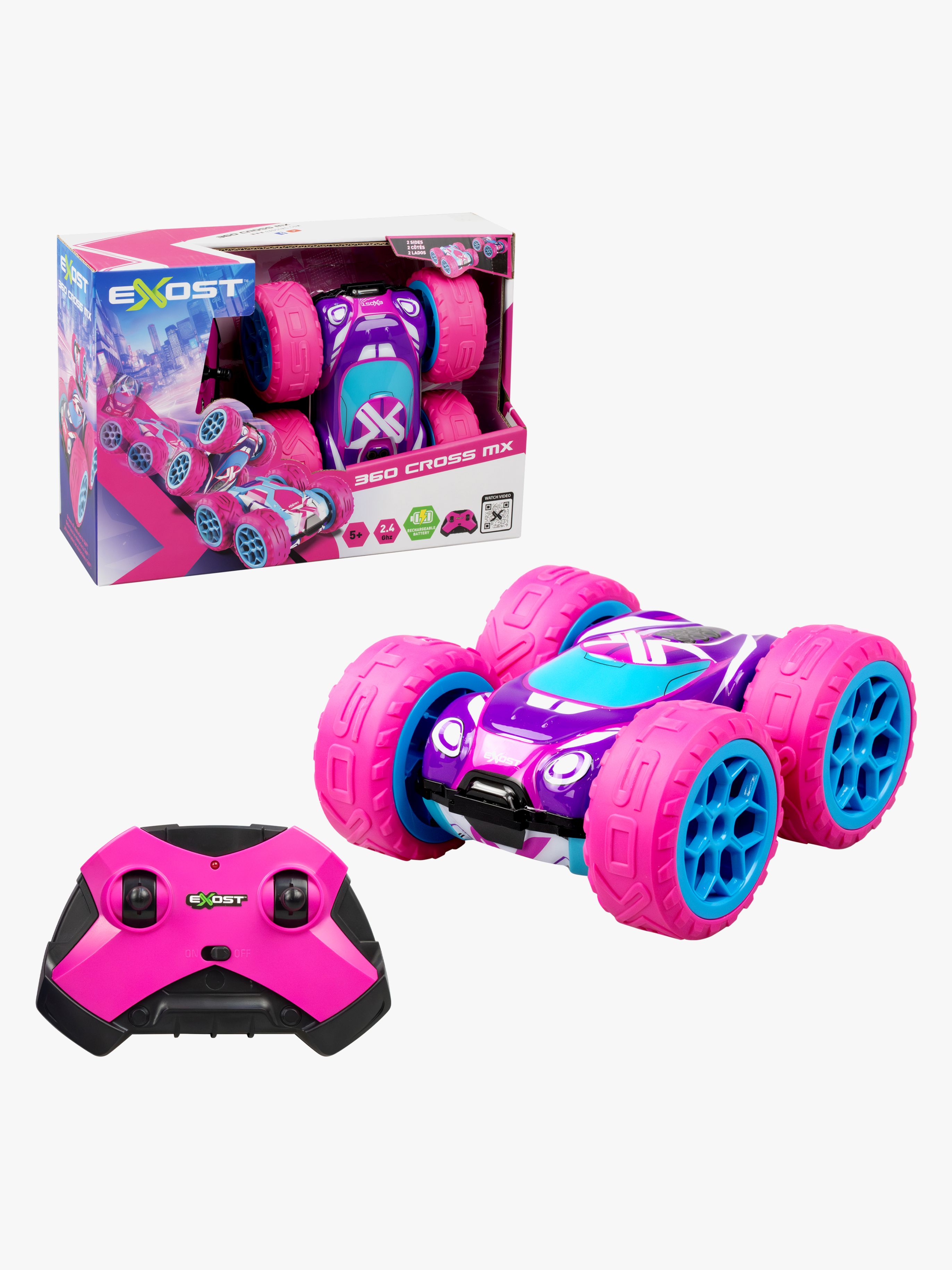 Silverlit Exost Radiostyrd Bil 360 Cross MX, Amazone