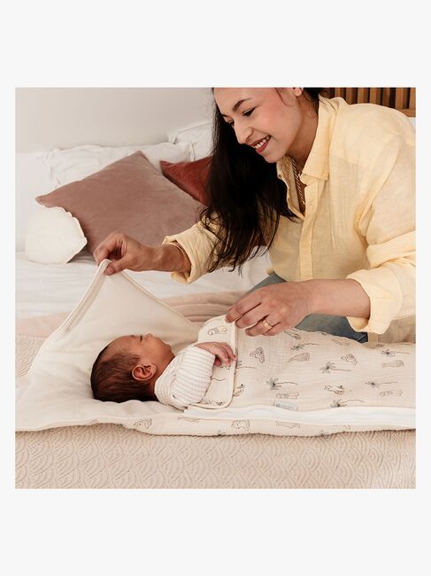 Candide Sovpåse med Luva 0-3 Mån, Savann