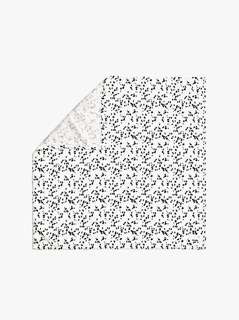 Elodie Muslinfilt 80x80 Cm, Dalmatian Dots