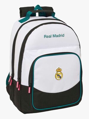 Real Madrid Dobbelt Rum Rygsæk 22L, Hvid/Grøn