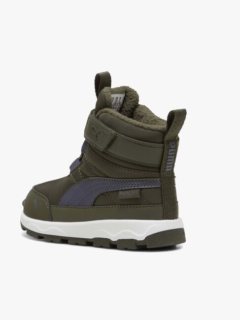 Puma Evolve Puretex AC Inf Vinterkängor, Grön