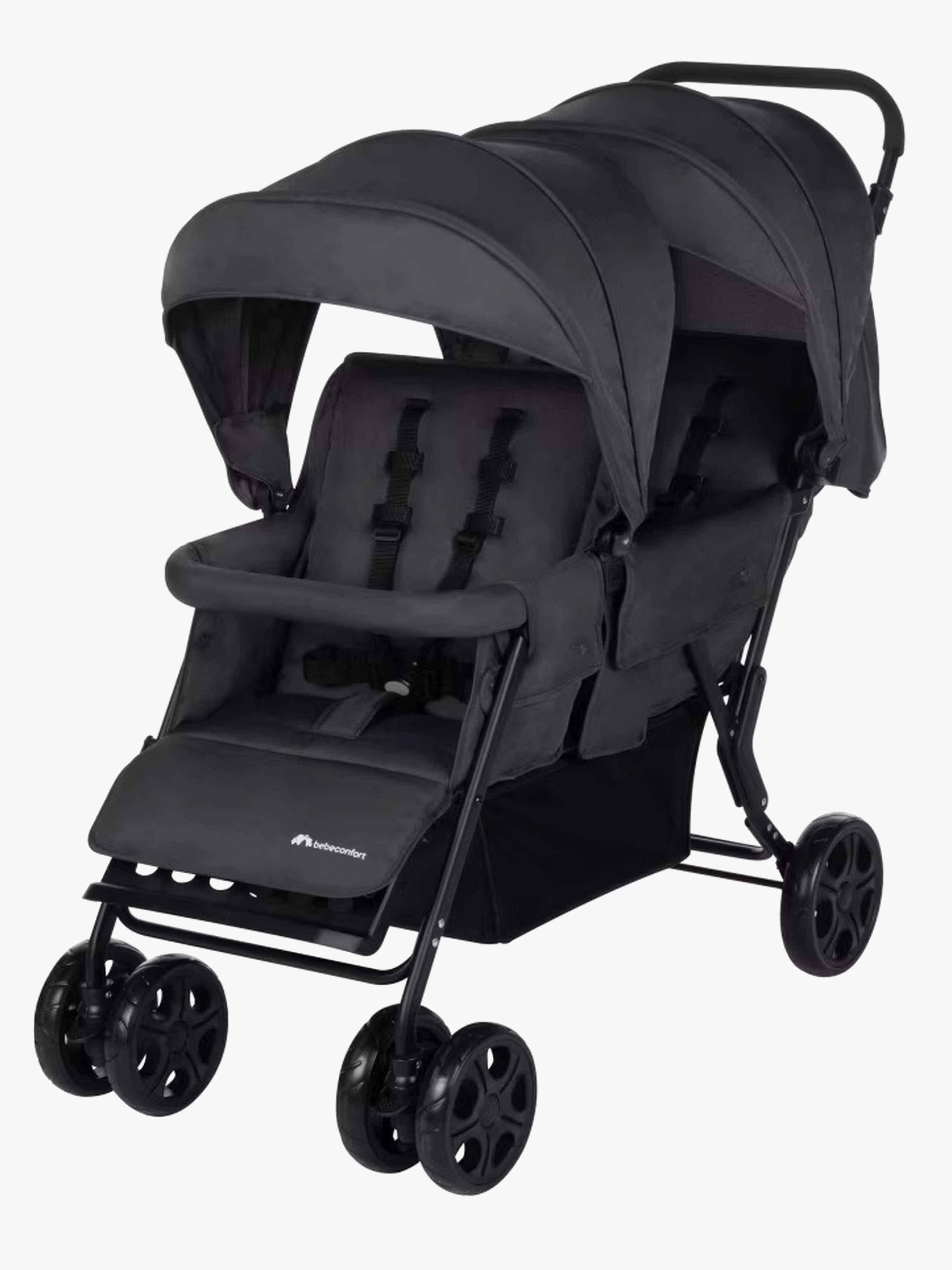 Bebeconfort Teamy Syskonvagn, Mineral Graphite