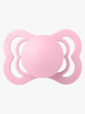 BIBS Supreme Napp Silikon Stl 1, Baby Pink