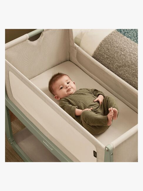 Snüz SnuzPod 5 Bedside Crib, Sage