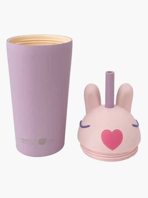 Asobu Bestie Tumbler Vattenflaska Kanin, Rosa SBV54-RABBIT-4840_2.jpg