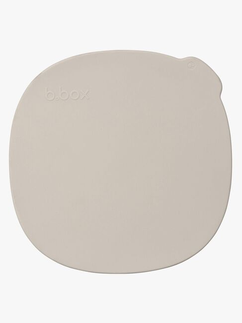 b.box Tallrik med Lock Silikon, Latte