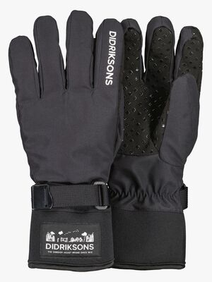 Didriksons Lovas Handschuhe, Schwarz