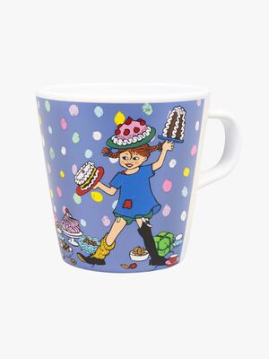 Pippi Geburtstag Becher mit Henkel