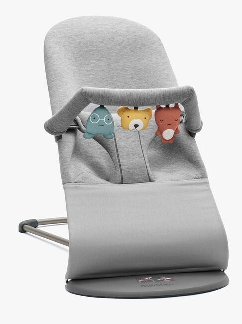 BabyBjörn Mjuka Vänner Leksak till Babysitter, Grå