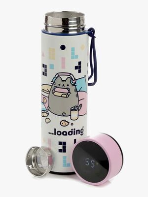 Pusheen The Cat Varm Og Kold Digital Termometerflaske 450 ml, Gamer