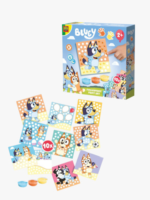 SES Creative Bluey Pysselset Fingerfärg