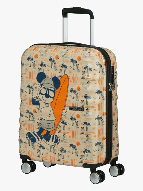 American Tourister Wavebreaker Disney Spinner Resväska 35L, Mickey Super Surfer