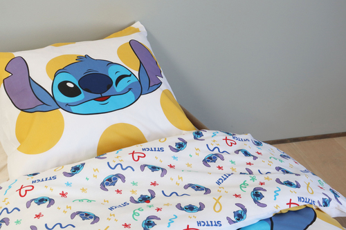 Disney Lilo & Stitch Bäddset 150x210, Gul